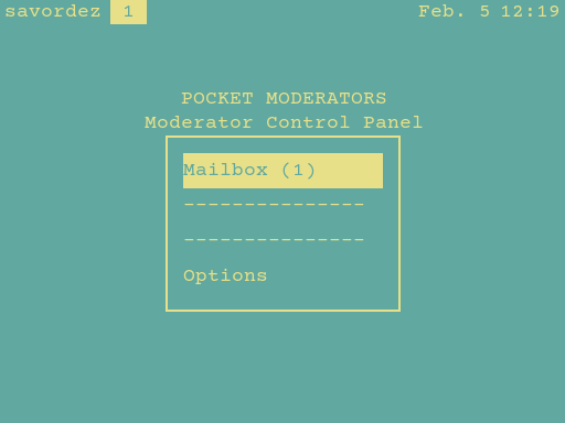 POCKET MODERATORS Image